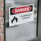 Signmission Flammable Storage Danger Sign, Vinyl Decal, 10in W x 7in L, 2PK OS-2PACK-DS-D-710-L-2015 - alternate 3